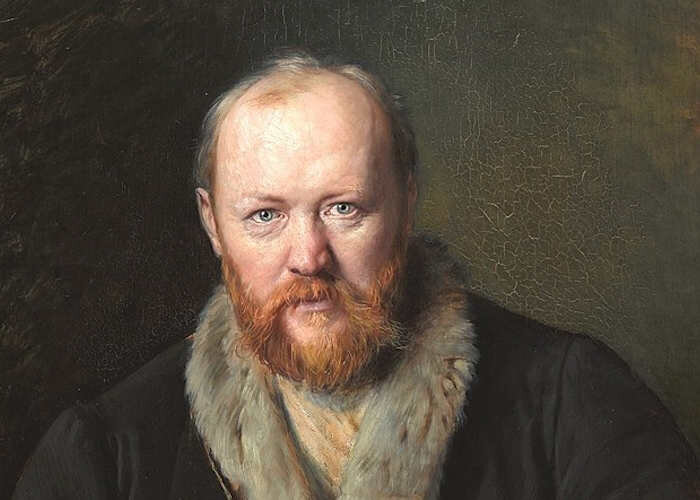 Портрет Островского А.Н. Художник В. Г. Перов. 1871 г.