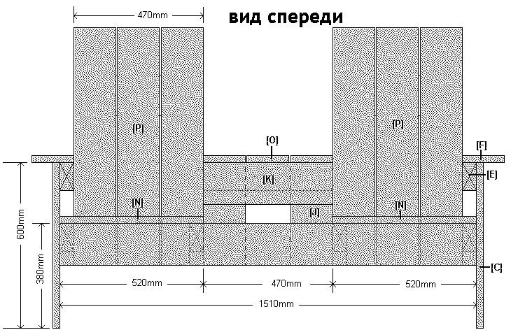 2. Вид спереди