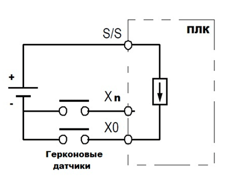 Реле герконовое схема