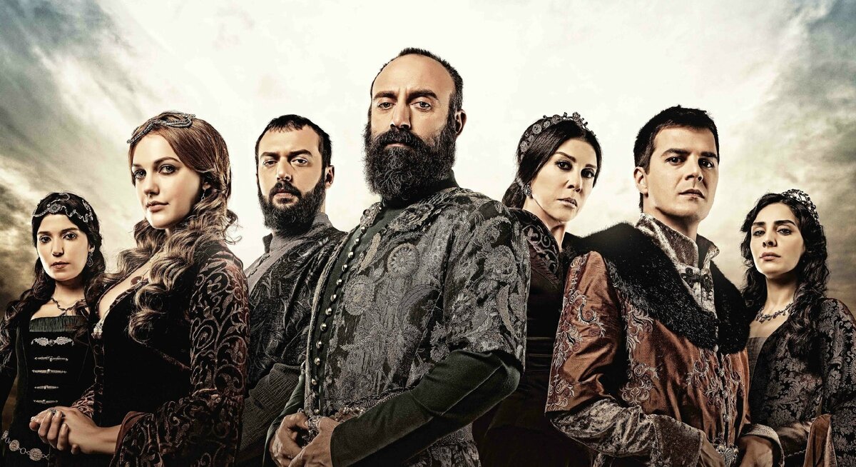 кадр из сериала "Великолепный век"  