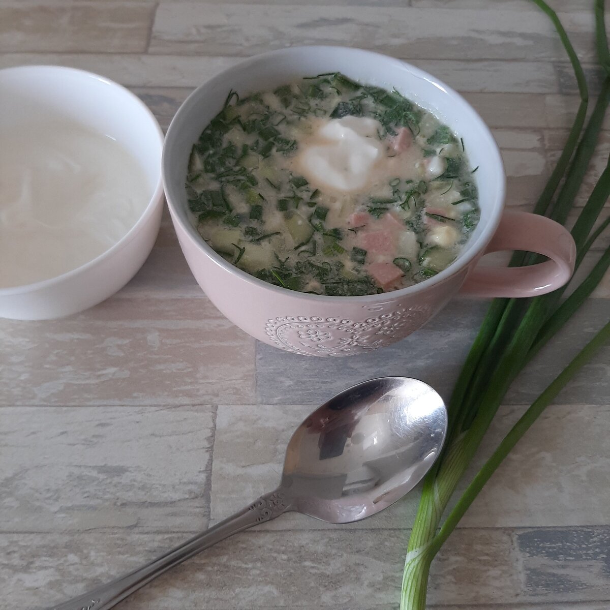 Окрошка с квасом