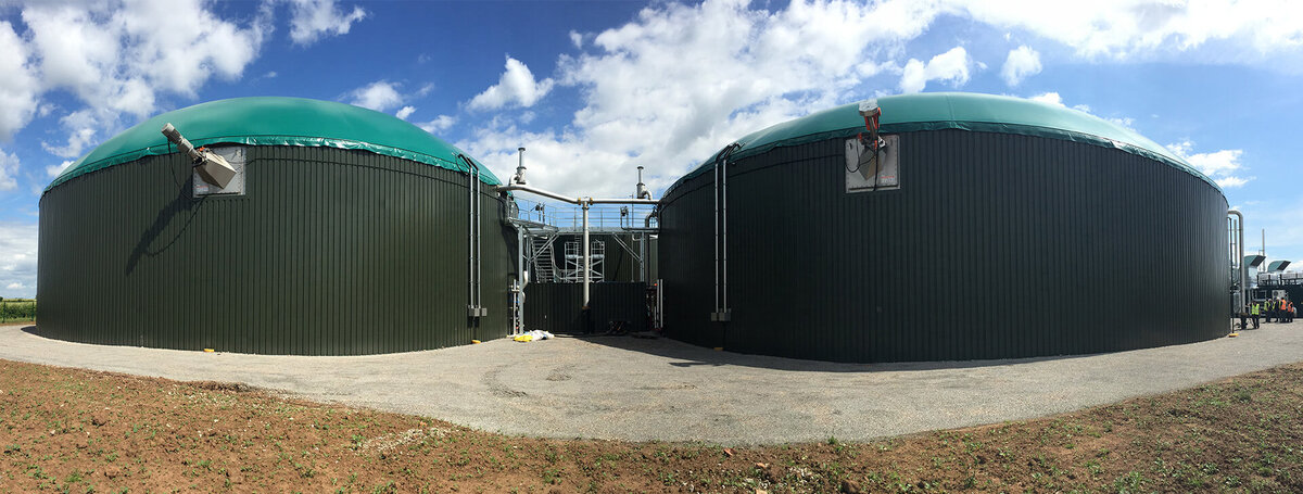 Биогазовая станция на пищевых отходах