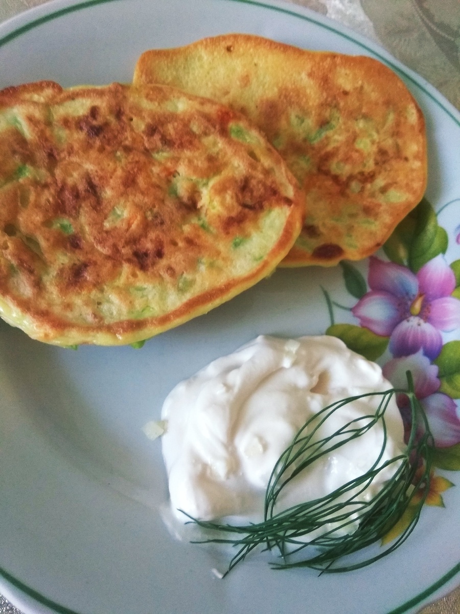 яркие, сочные, вкусные оладьи