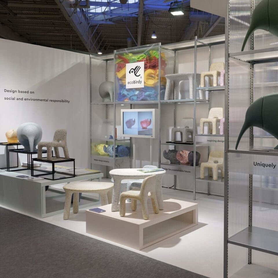 Коллекция мебели от EcoBirdy. Фото с сайта https://www.experimenta.es/ 