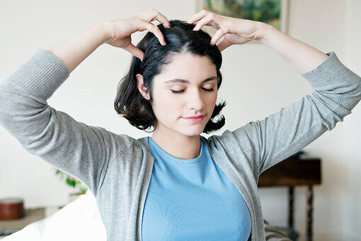 Массаж головы для роста волос в домашних условиях