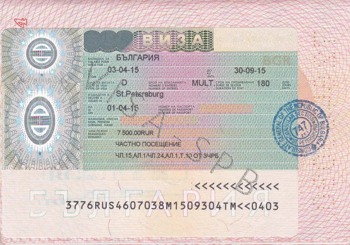 виза Д