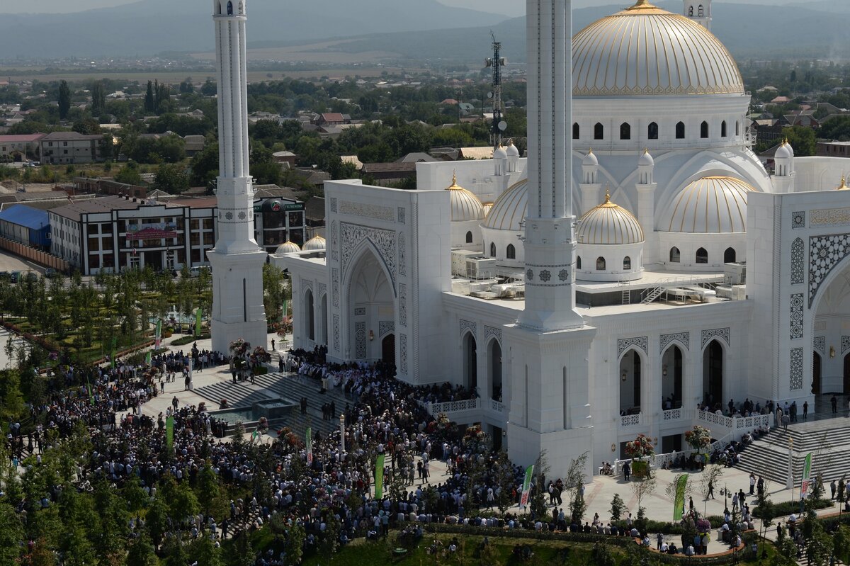 Мечеть в чечне самая большая фото