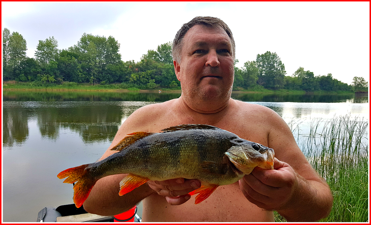 Друзья были довольны и рыбалкой и отдыхом на реке 