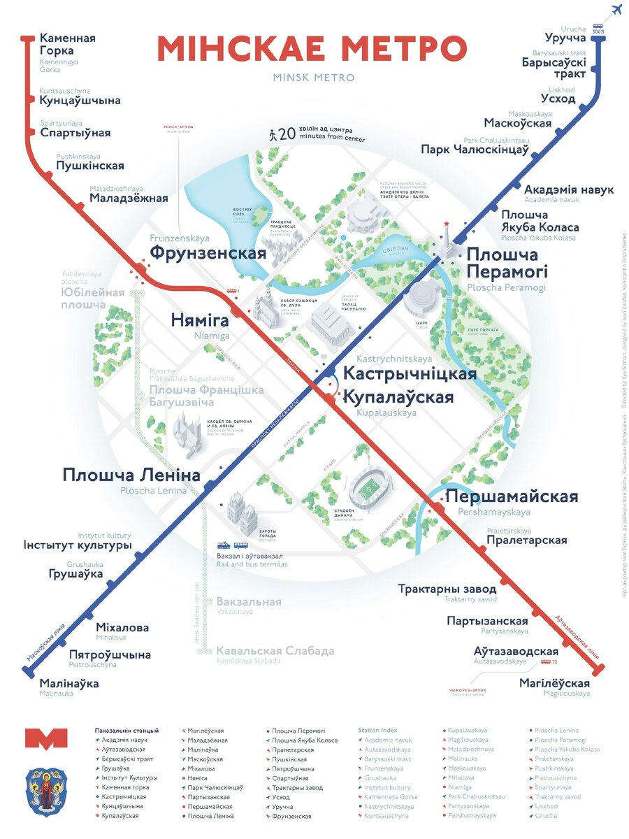 Столичные метрополитены СНГ (Минск) | Народный транспорт | Дзен