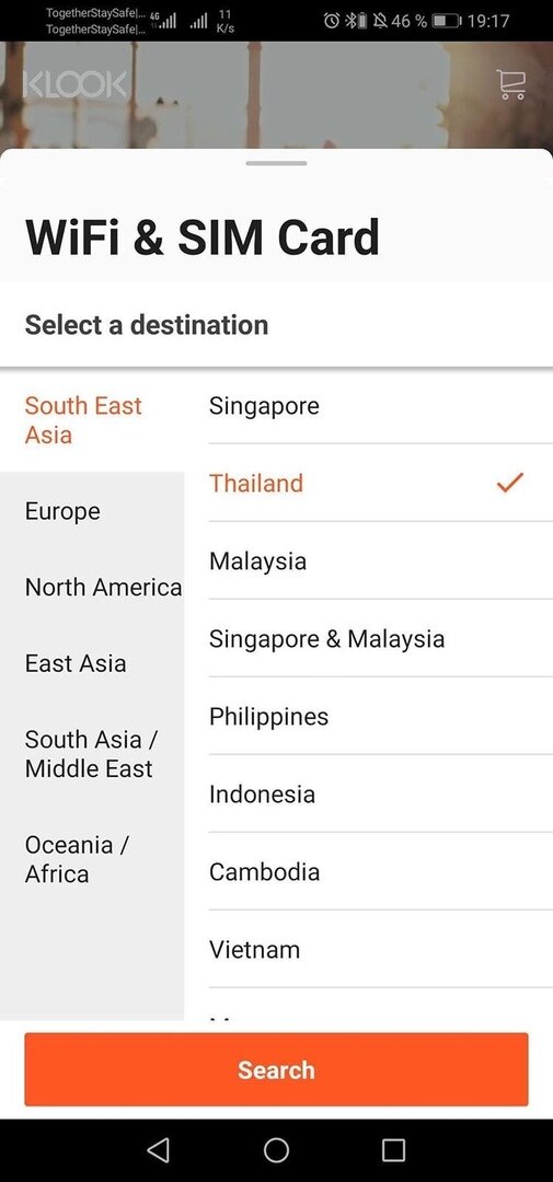 В приложении KlooK можно сэкономить не только на сим-картах, но и на различных билетах 