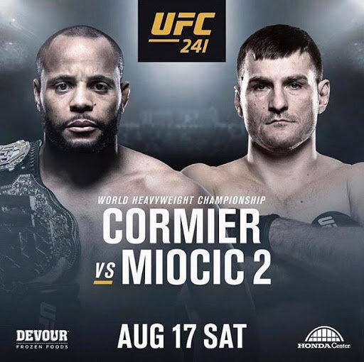 Второй бой на UFC241