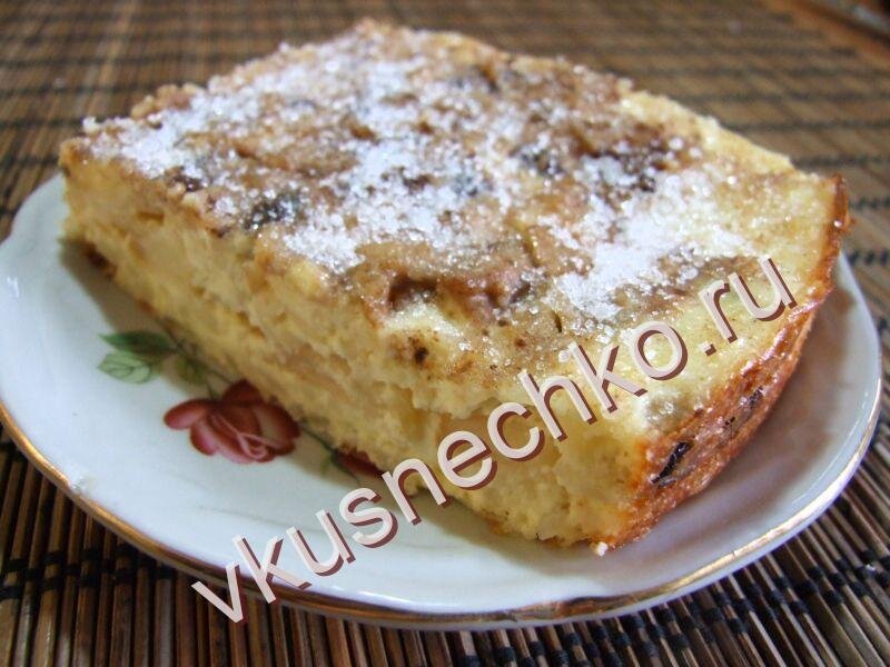 Как приготовить Творожно-рисовую запеканку с яблоками, пошаговый рецепт с фото. 