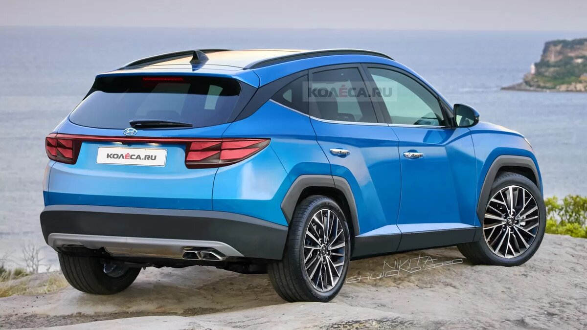 Примерный образ будущего Hyundai Tucson