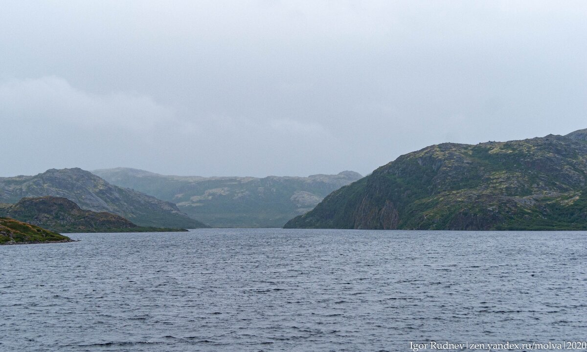 Россия, Баренцево море. Дальше только Северный Ледовитый океан и Северный полюс...