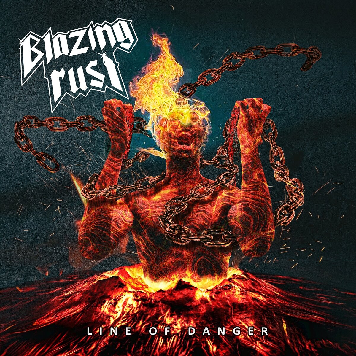 Blazing. Blazing Rust. Хеви метал. Blazing Rust 2017 Armed to exist.