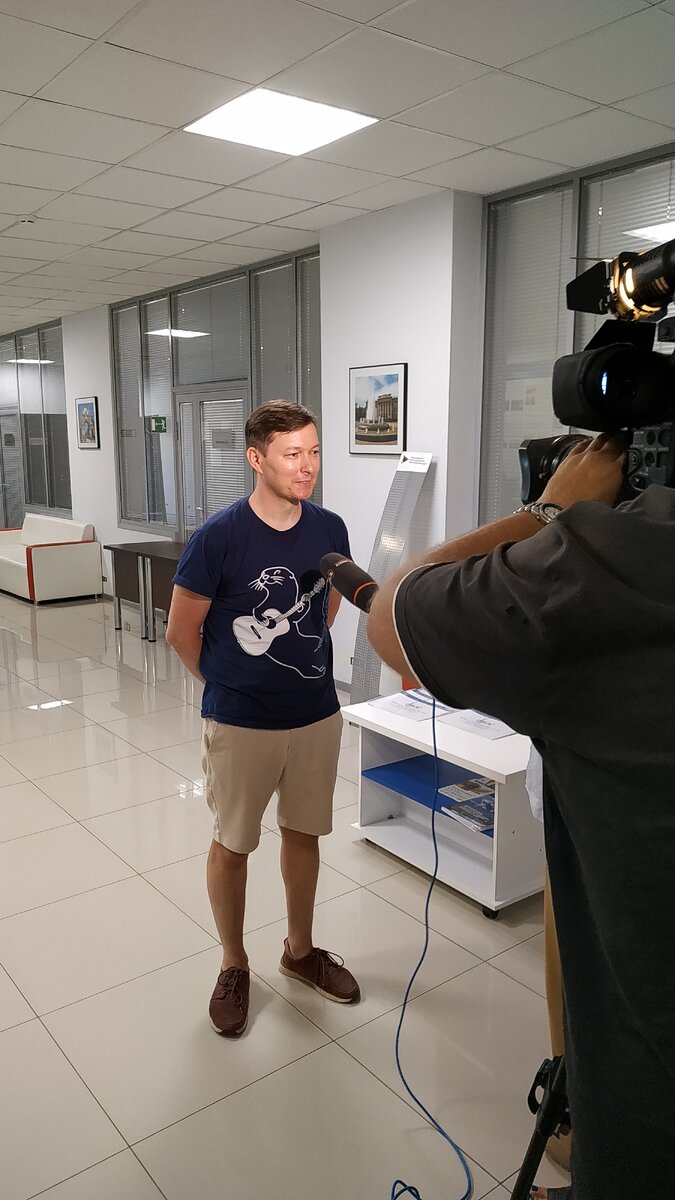 Николай Куликов после семинара / Фото: Алексей Двоеглазов 