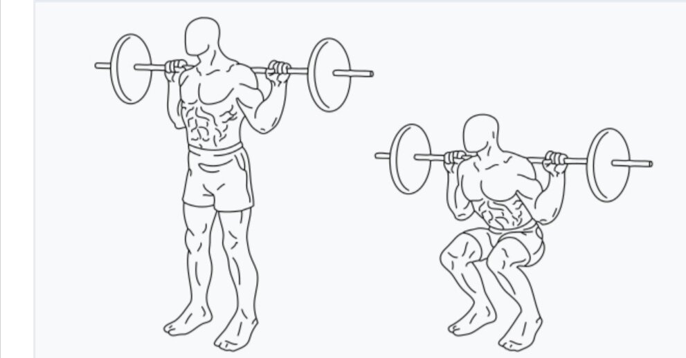 Классические присидания 