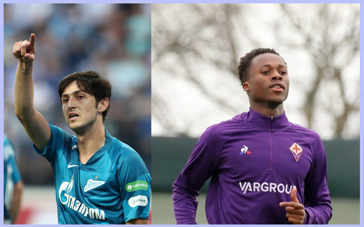 Потенциальный трансфер. Слева Сердар Азмун, справа Кристиан Куаме