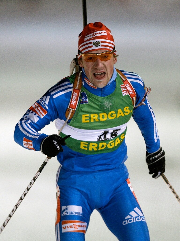 Максим Чудов, ЗМС России по биатлону