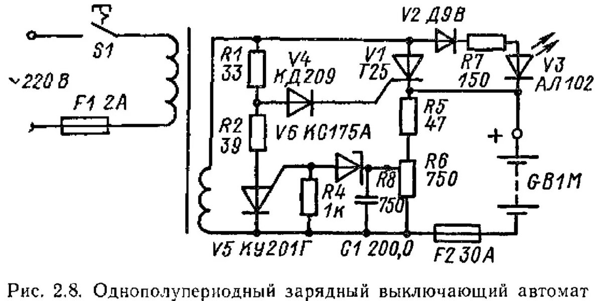 Схемы зарядных устройств для автомобильных аккумуляторов