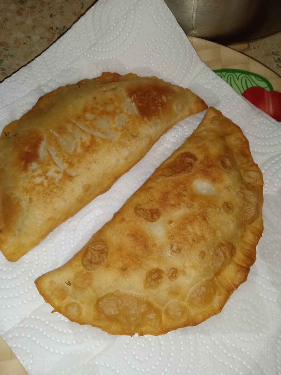 Мои первые чебуреки