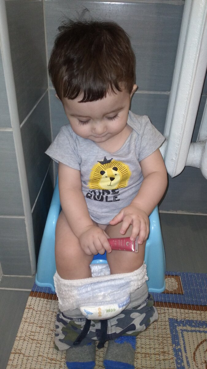 А вы со скольких лет ребёнка советуйте проучить на гаршок???