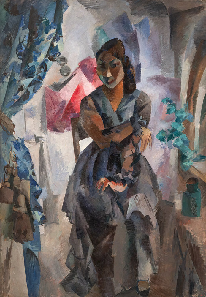 Р.Р. ФАЛЬК. Мулатка Амра. 1918 
Холст, масло. 174 * 121
© ГРМ