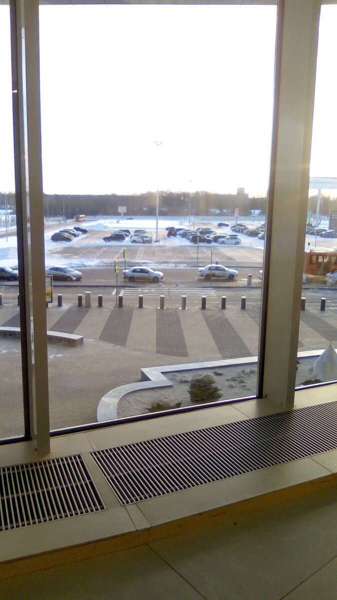 Ждём рейс на Москву.