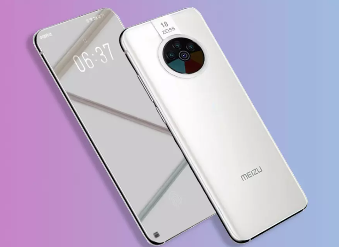 Неофициальный рендер Meizu 18