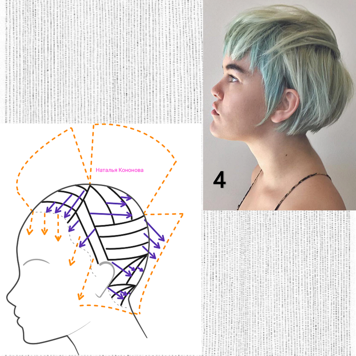 Наталья кононова схемы стрижек