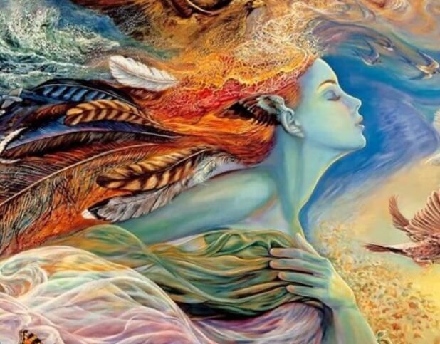 Дух полета, художник Жозефина Уолл