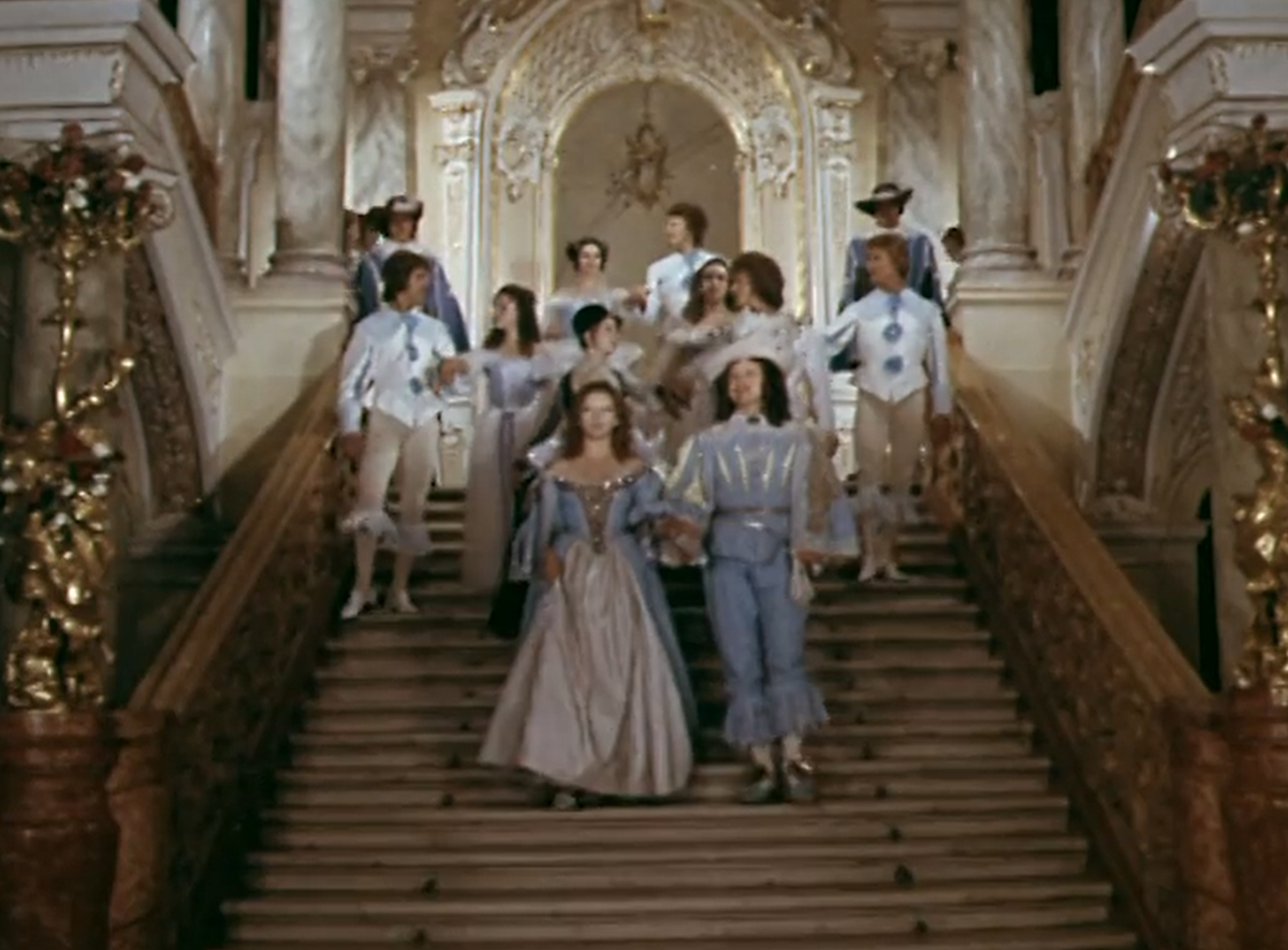 Кадр из фильма  «Д’Артаньян и три мушкетёра» 