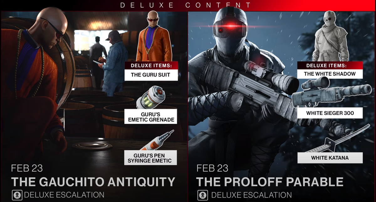 Обновление Hitman 3