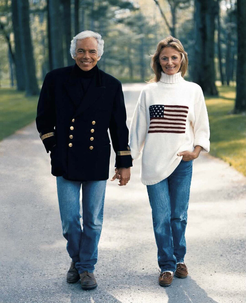Ральф и Рики Лорен. Источник: Instagram Ralph Lauren. 