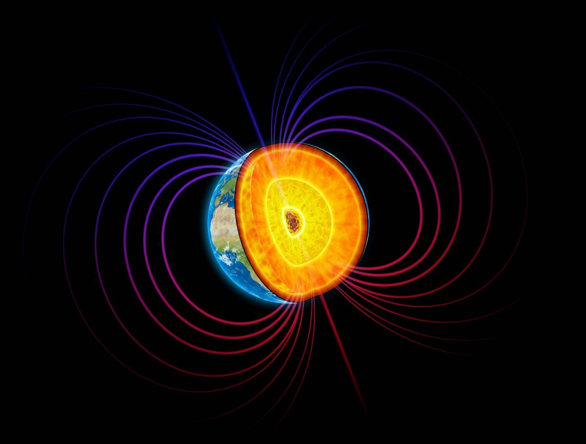 Исследователи NASA сильно обеспокоены аномалией магнитного поля Земли. © imago images/Science Photo Library