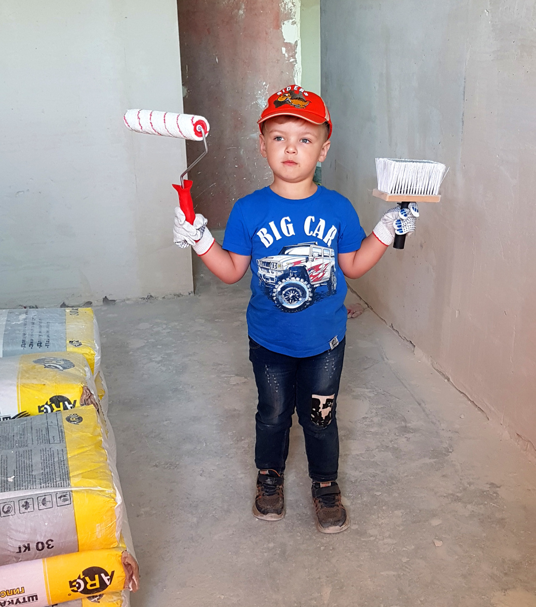 Младший "индеец" готов принять эстафету от профессионалов ремонта