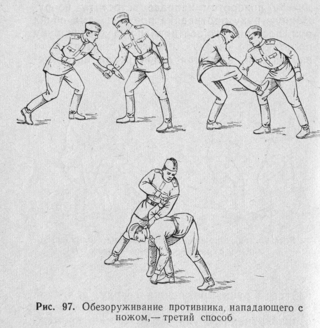 Приемы для защиты от нападения