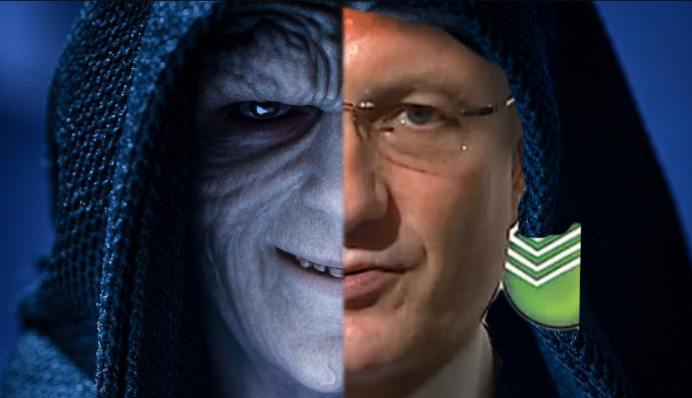 Вылитый Дарт Сидиус