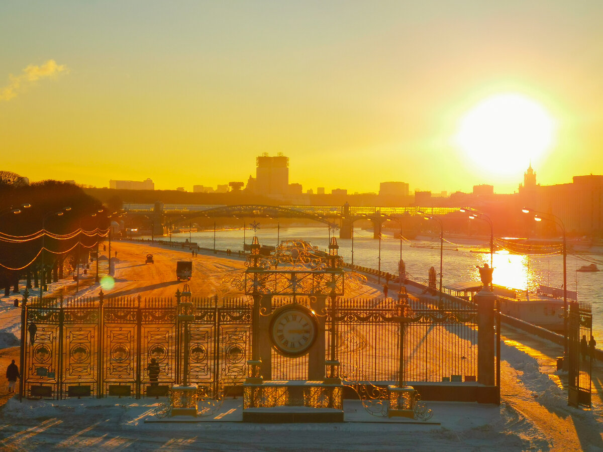               Парк Горького в Москве 