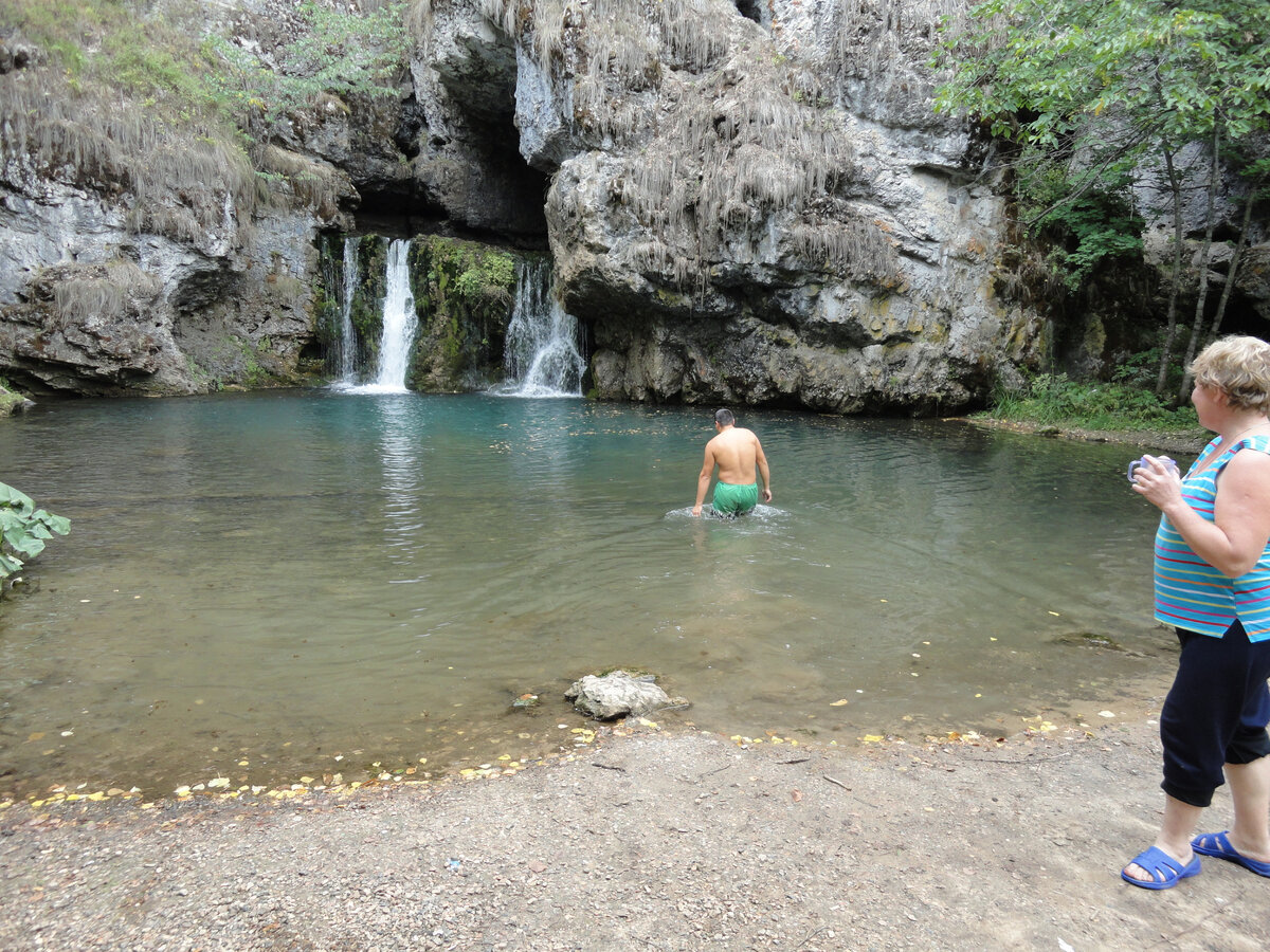 Покоряем холодное озеро
