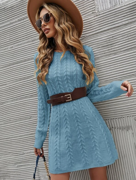 Платье с "косами". Вид спереди.