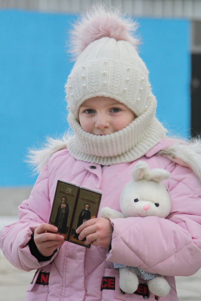 Беженцы в скитах Святогорской Лавры