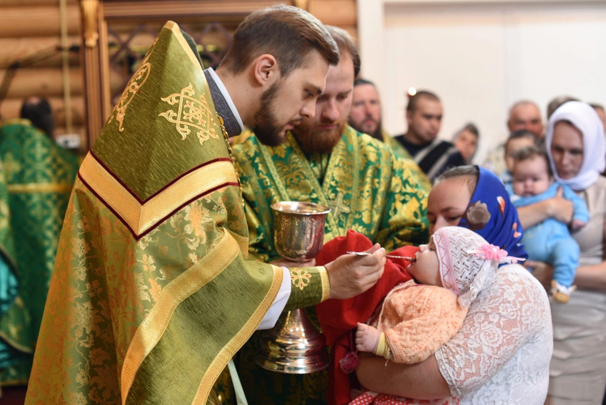 Причаститься ребенку