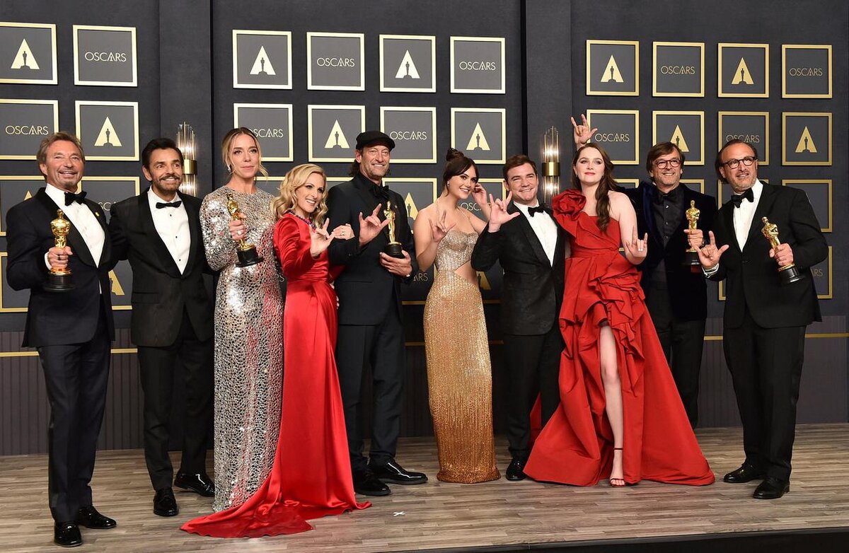 Кадр с награждения оскара.