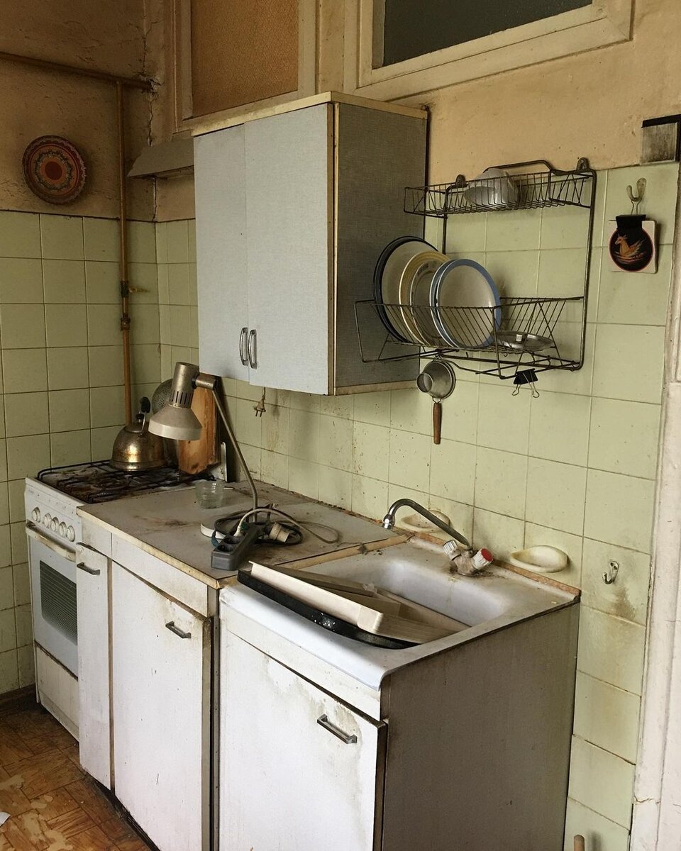    Площадь хрущевских кухонь составляла 4-5 квадратных метраСоцсети