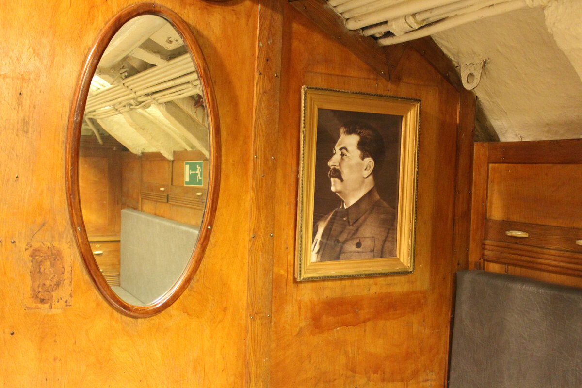 Фото из музея Подводная лодка С-56 во Владивостоке