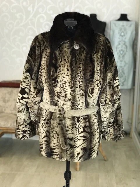 Полная переделка полупальто из меха норки. Ателье Ирины Берзиной.