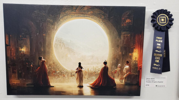  📷    Théâtre D'opéra Spatial. Источник изображения: vice.com