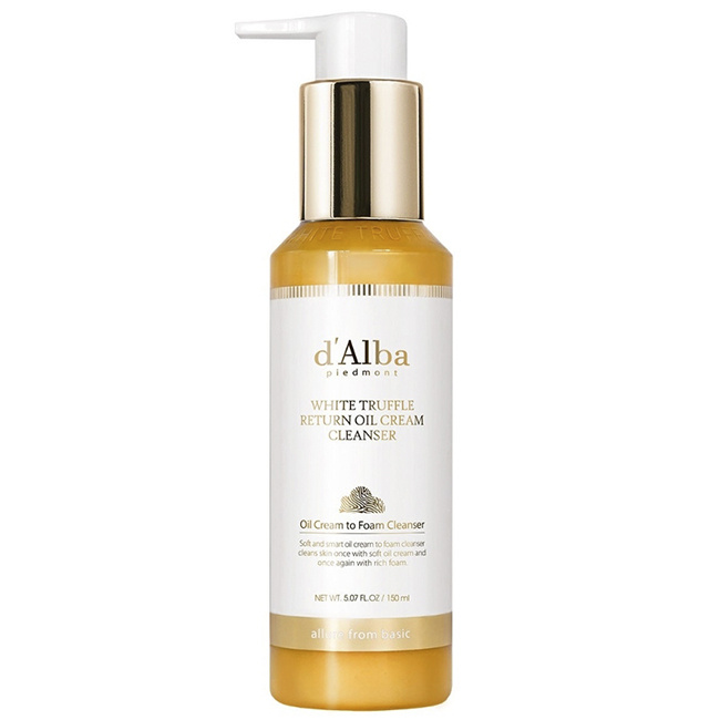     Гидрофильное масло-пенка с белым трюфелем d'Alba White Truffle Return Oil Cream Cleanser