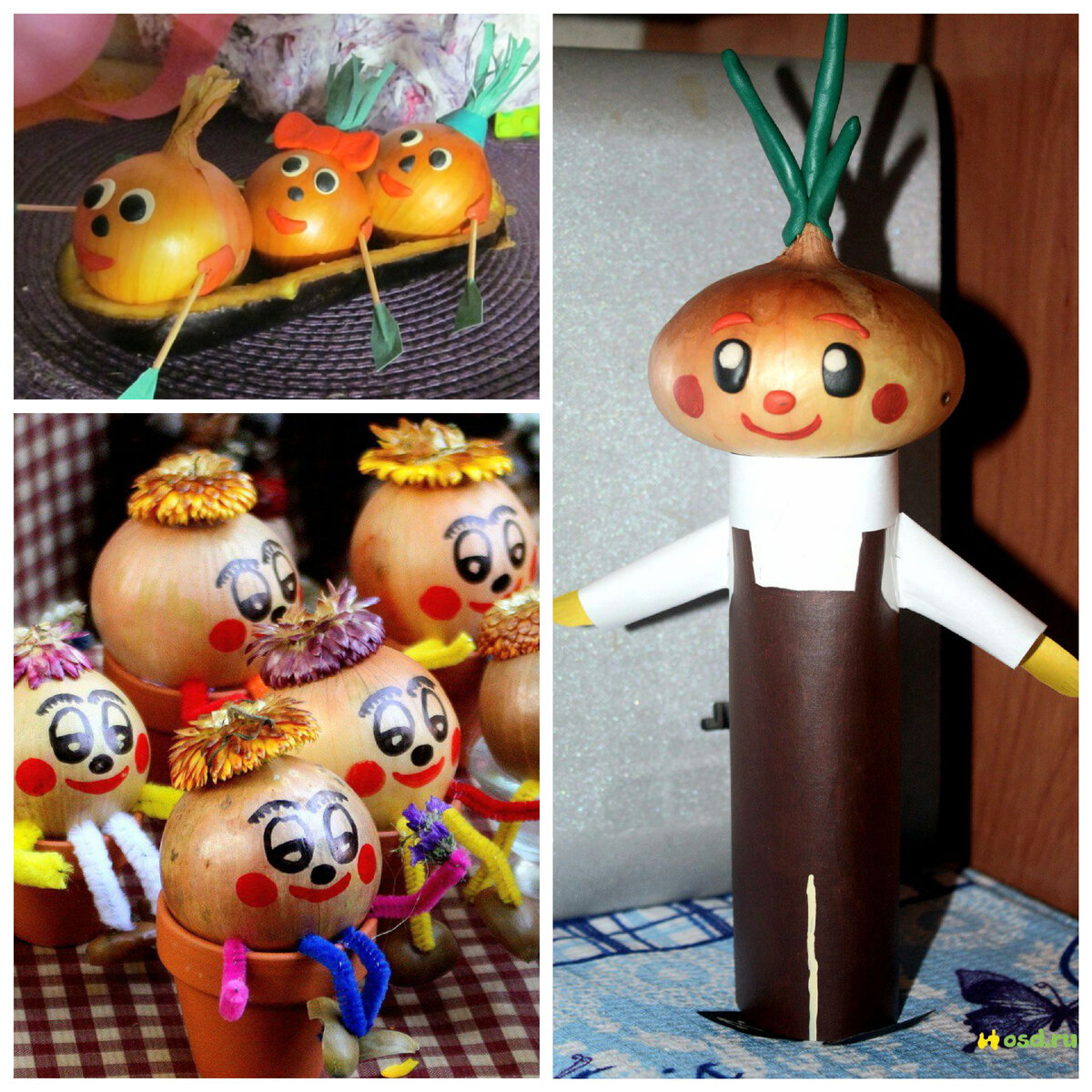 Поделки из овощей